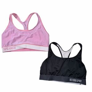 Victoria Secret Sport Set Of Two Mesh Racerback Sport Bra